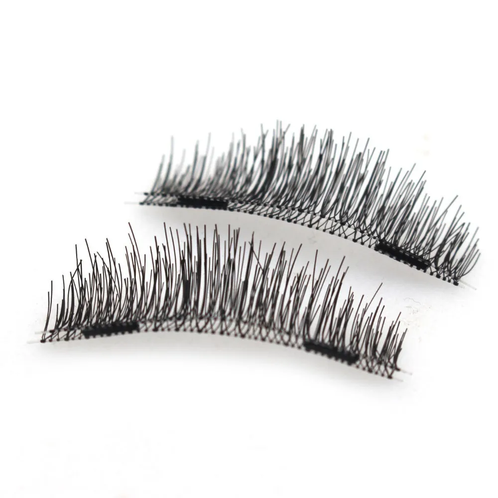 False Eyelashes 3D Magnet Magnetic Eyelash Extension Full Strip Lashes Soft Hair Reusable Easy Wear Fake Eye | Красота и здоровье