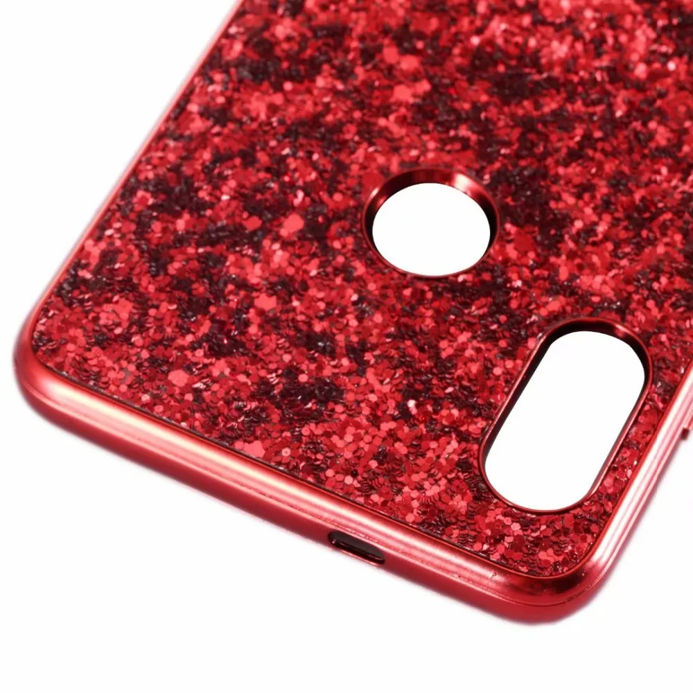 Блестящий Мягкий чехол из ТПУ с блестками для Xiaomi Redmi Note 9S 8 7 k20 k30 5 6 Pro 26 ''Mi 9