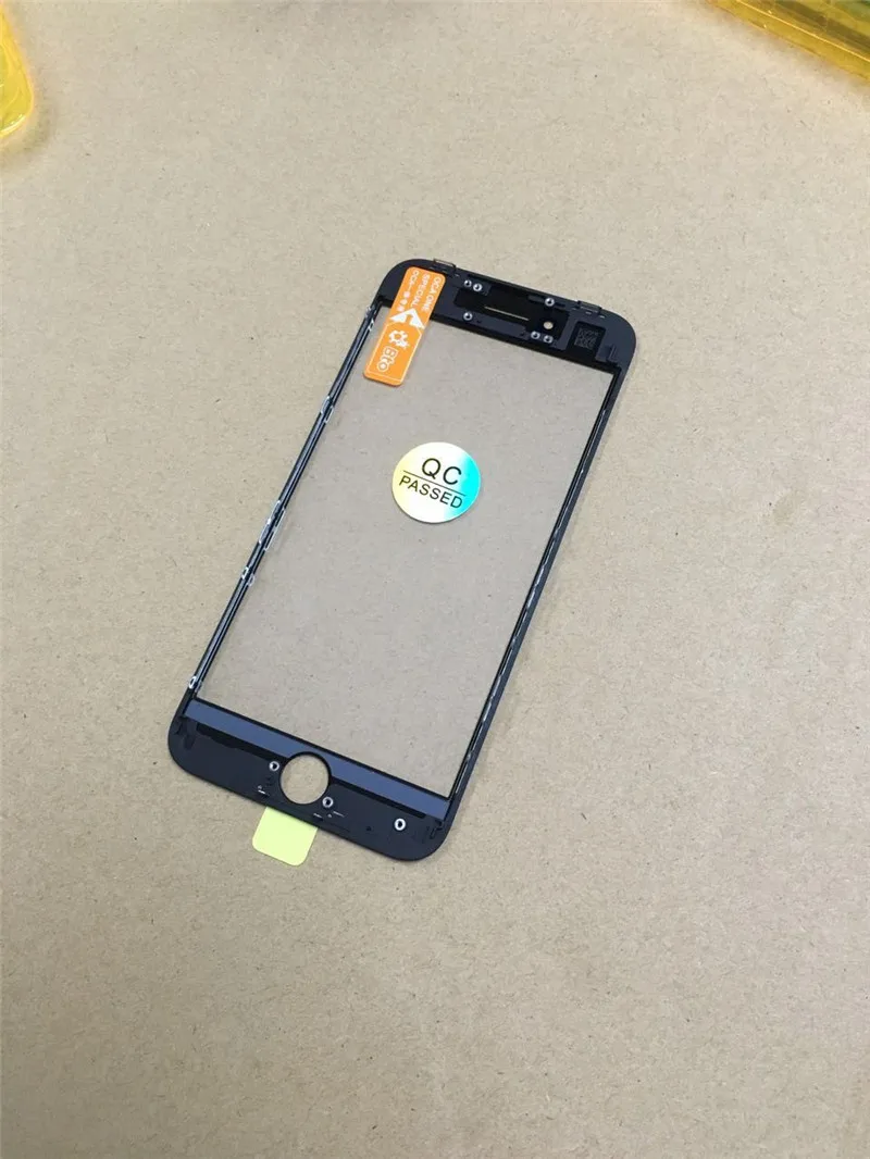 20 шт. холодный пресс для iPhone 8 8p внешнее стекло со средней рамкой и OCA