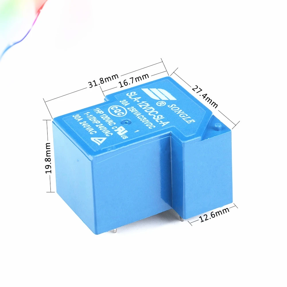 Мощность реле SLA 05VDC SL A 09VDC 12VDC 24VDC 5В 9В 12В 24В 30A 4PIN|Реле| |
