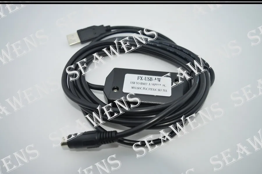FX-USB-AW Programming cable for MlTSUBISHI FX3UC PLC USB/RS422 FXUSBAW FREE SHIPPING | Обустройство дома