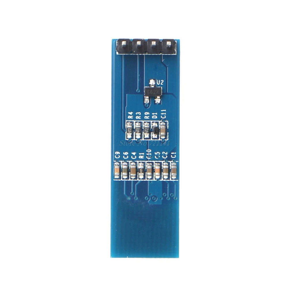 Светодиодный ЖК дисплей 0 91 &quotБелый I2C IIC O 128x32 светодиодный модуль SSD1306 Прямая