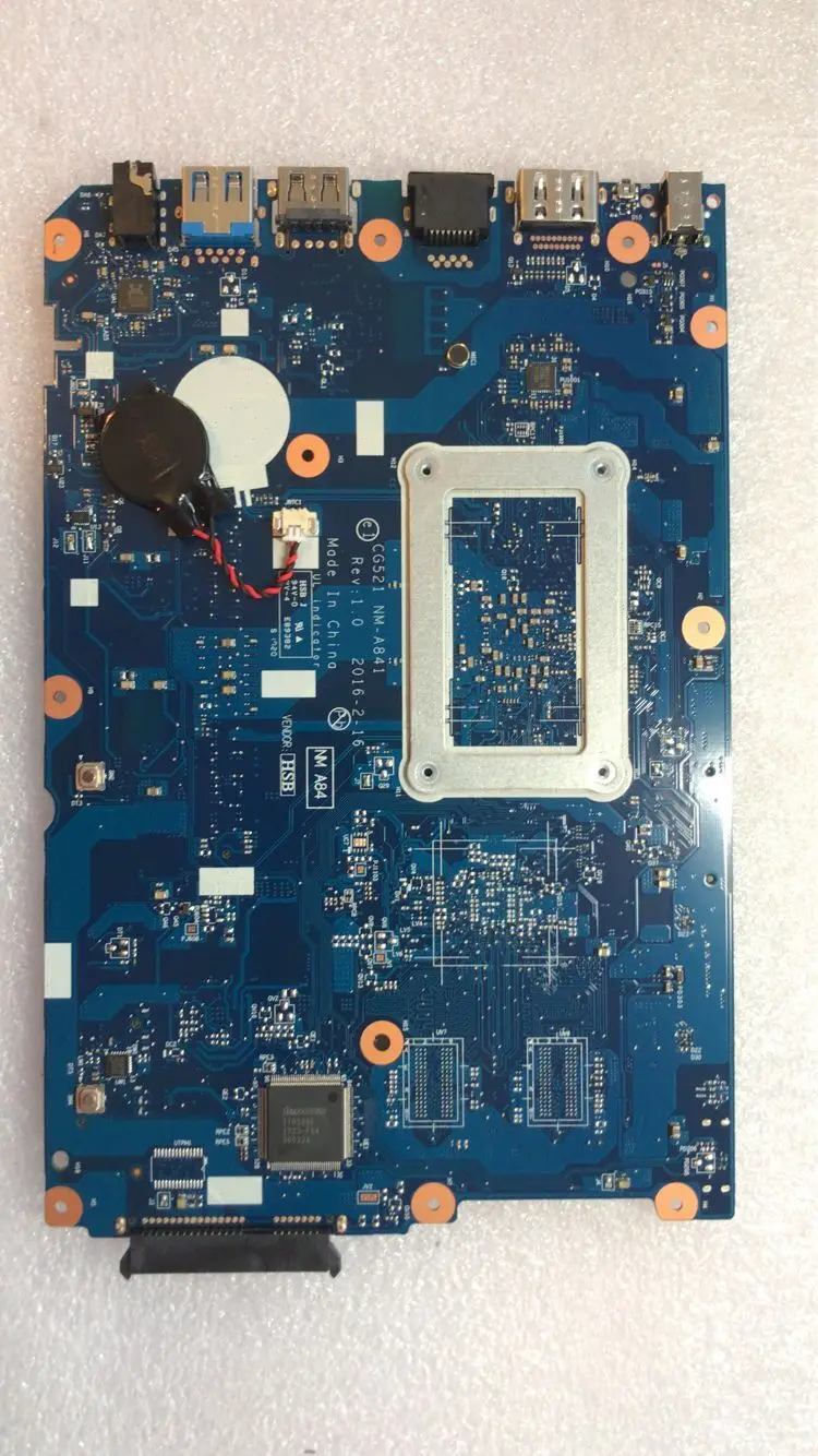 Abdo CG521 NM-A841 материнская плата для lenovo 110-15ACL ноутбук материнская плата Процессор E1-7010 DDR3 тестовая работа