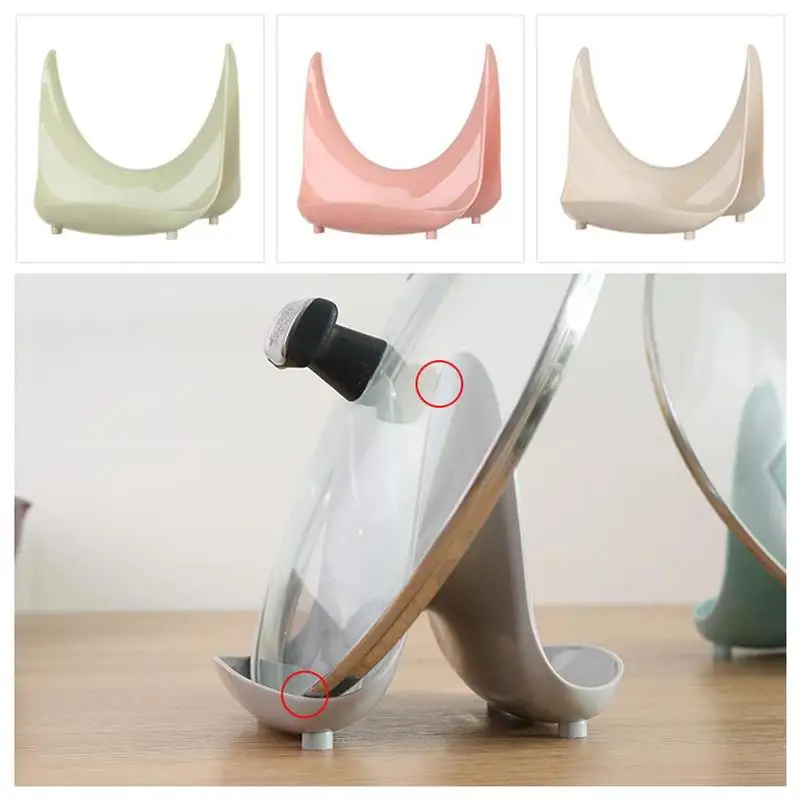 Пластиковый поддон крышка кастрюли подставка держатель полка инструмент для