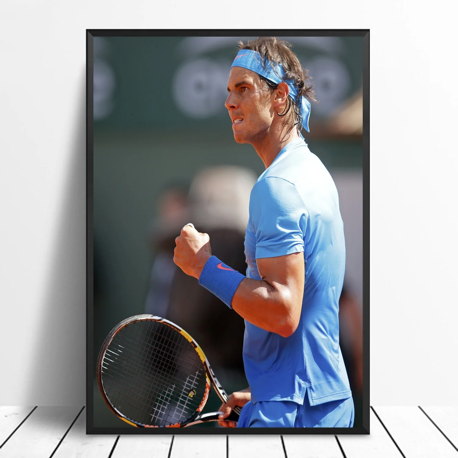 Roger Federer Tennis Grand Slam настенный Шелковый декор для плакатов | Дом и сад