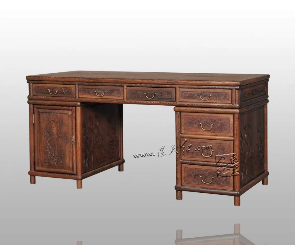 Стол компьютерный для гостиной из палисандра прямоугольный резной стол книг Из