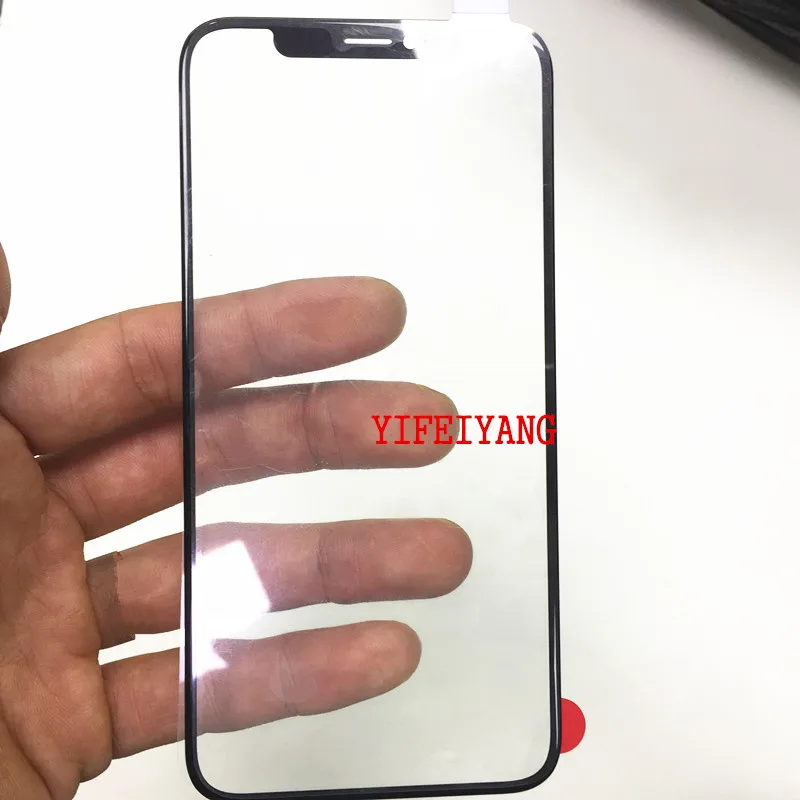 Внешнее стекло с клеем OCA для iPhone 11 pro max X XS XR MAX 10 шт./лот|glass lens|front glassreplacement screen |