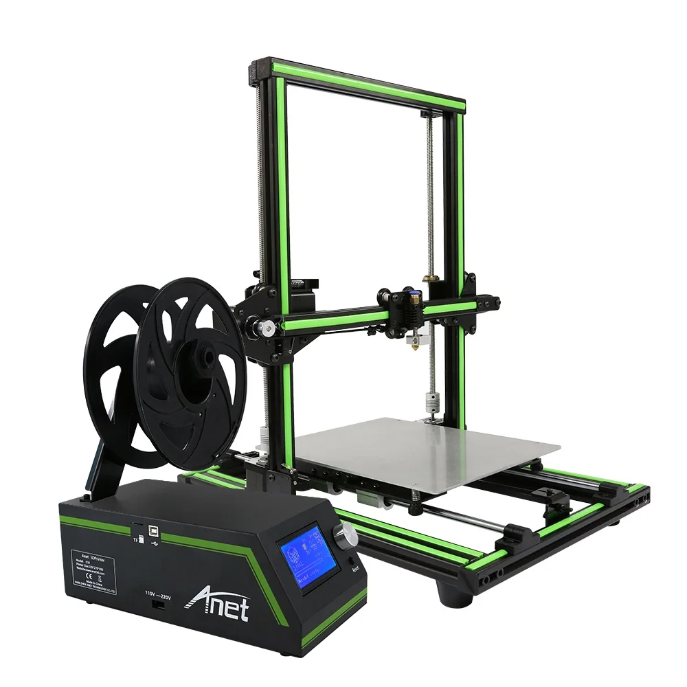 LMYSATR E10 3D-принтеры с нити i3 большой печати Размеры DIY комплект Алюминий фоторамка