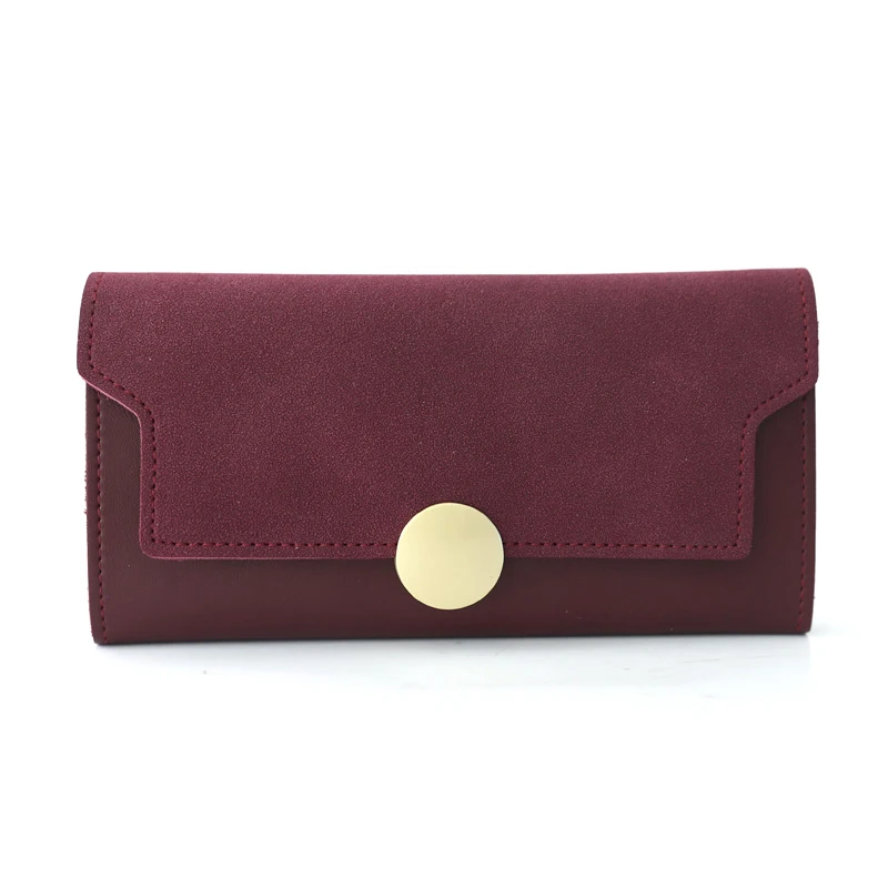 Женский кошелек в стиле ретро из искусственной кожи с отделением для монет и карт