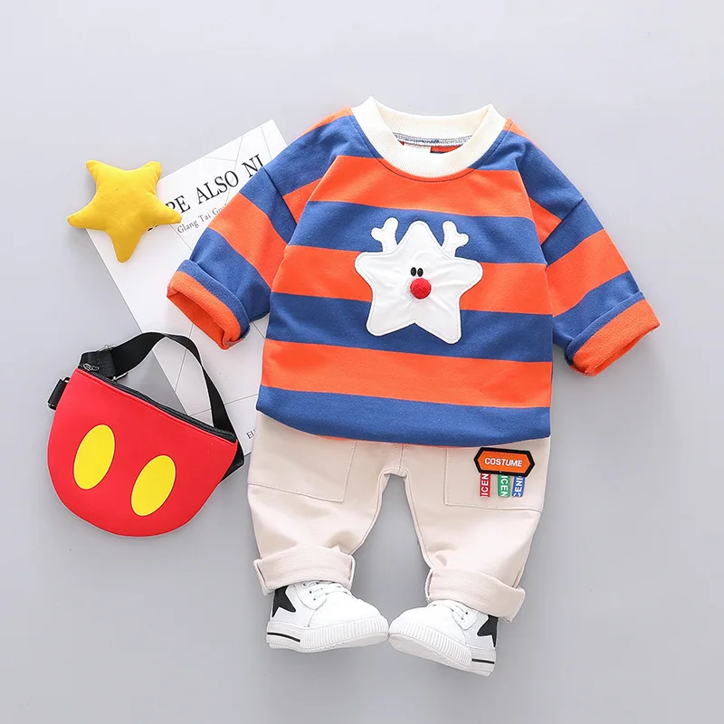Baby Boy Clothes Set Infant Clothing 2019 Outfit Sports Suit for Top Pants 2pcs Kids Outfits Toddler |