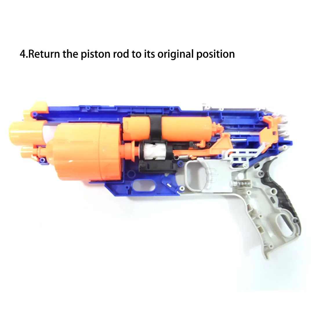 NFstrike модифицированный 4,5 кг пружина для модернизации для Nerf Elite Disruptor-серебро