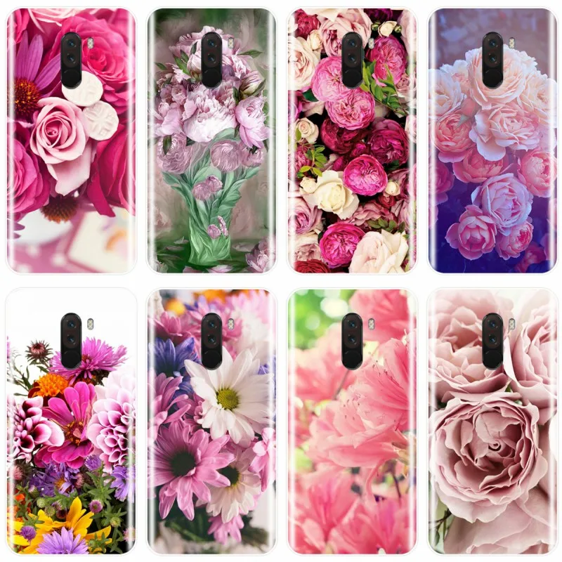 Sunflowe с пионами роза ромашки растения сливы телефон цветком для моделей 5 6 7 NOTE 4X 5A