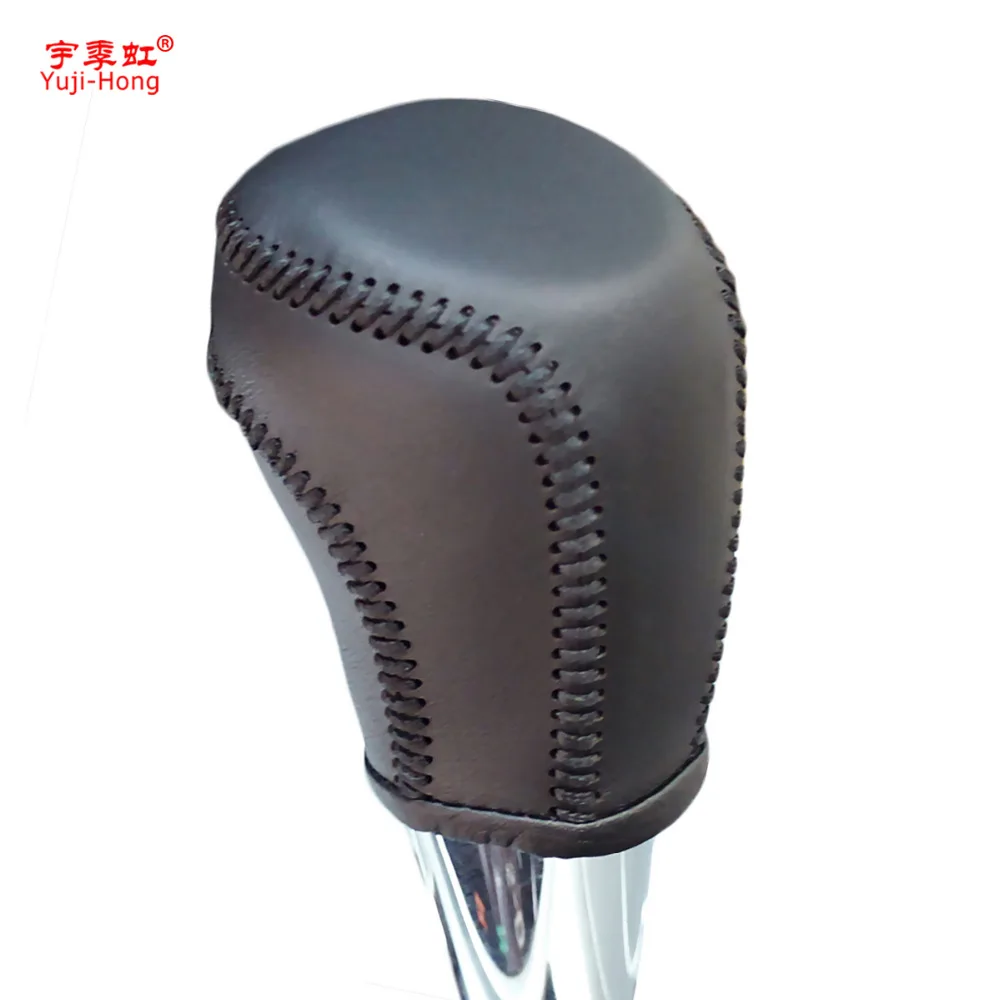 

Yuji-Hong Car Gear Covers Case for Toyota Camry 2012-2016 RAV4 2014-2016 Corolla EX 2013 YARis L Automatic Shift Genuine Leather