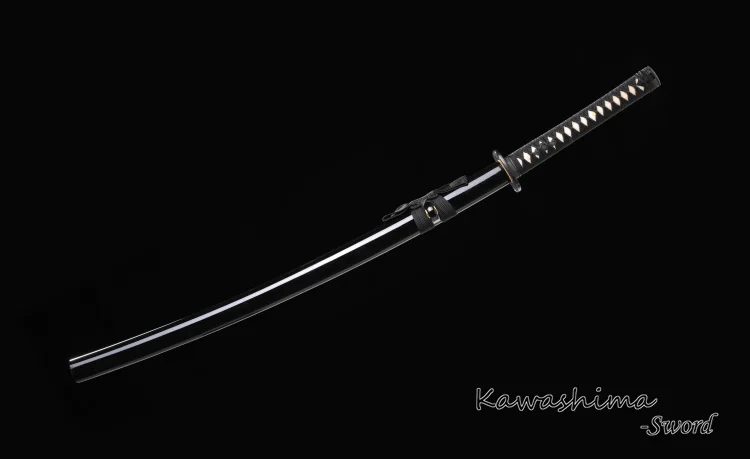 Японская зеркальная меч ручной работы самурайский из высокоуглеродистой стали