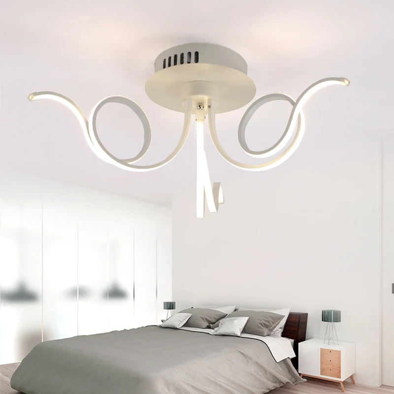 Современные светодиодные гостиной Потолочные акриловые спальня фойе свет Eclairage