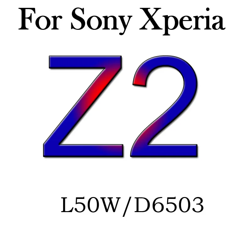 Z2 С уровнем твердости 9H закаленное Стекло Экран Защитная пленка для sony Xperia E5 E4 E4g E3 Z3 Z4 Z5 компактный T3 XP C3 C4 X C5 M2 M4 Aqua M5 чехол - Цвет: Z2