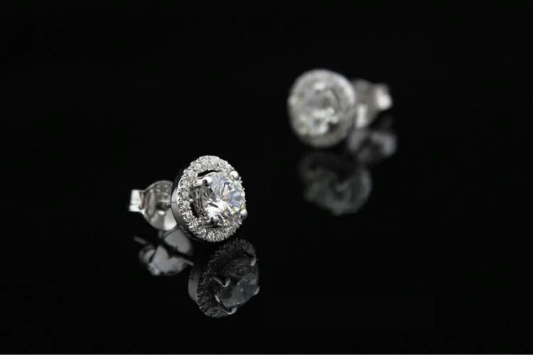 2Ct/шт. Высокое качество женщин Рок Стиль взаимодействие синтетических алмазов