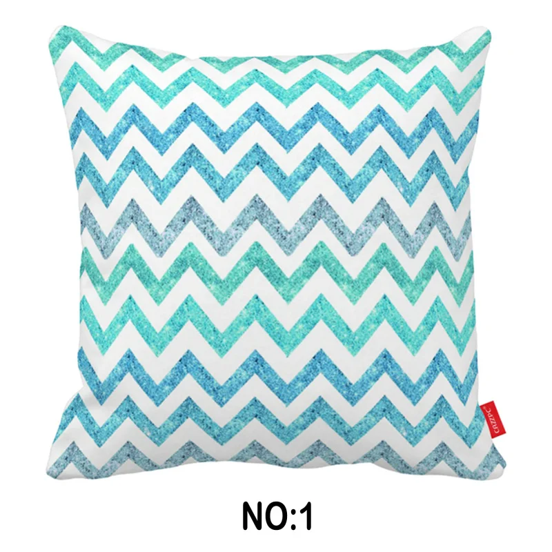 Зеленый Розовый Бирюзовый Блеск шеврон с принтом автомобиля декоративные Пледы