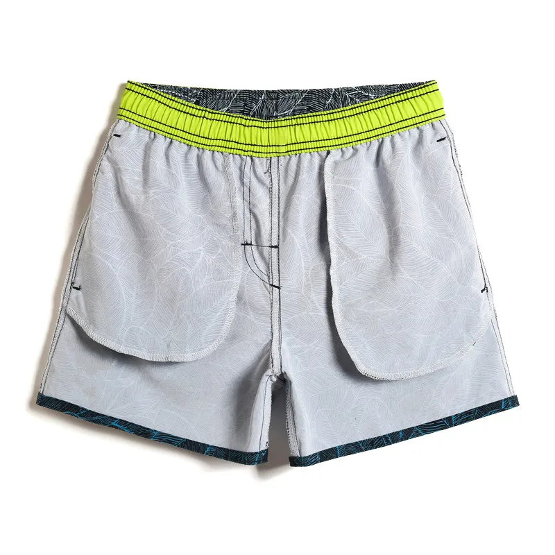 Летние быстросохнущие детские пляжные штаны для весны Свободные плавки