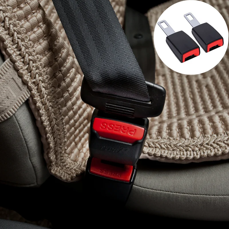 

1pcs Universal Car Safety Belt Clip Extender Auto Accessories for Honda CRV Accord HR-V Vezel Fit City Civic Crider Odeysey