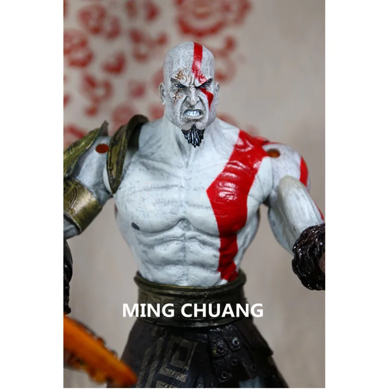 NECA God Of War: Ghost Sparta 12 дюймов Kratos Conqueror сын Zeus звуковая фигурка медузы Коллекционная