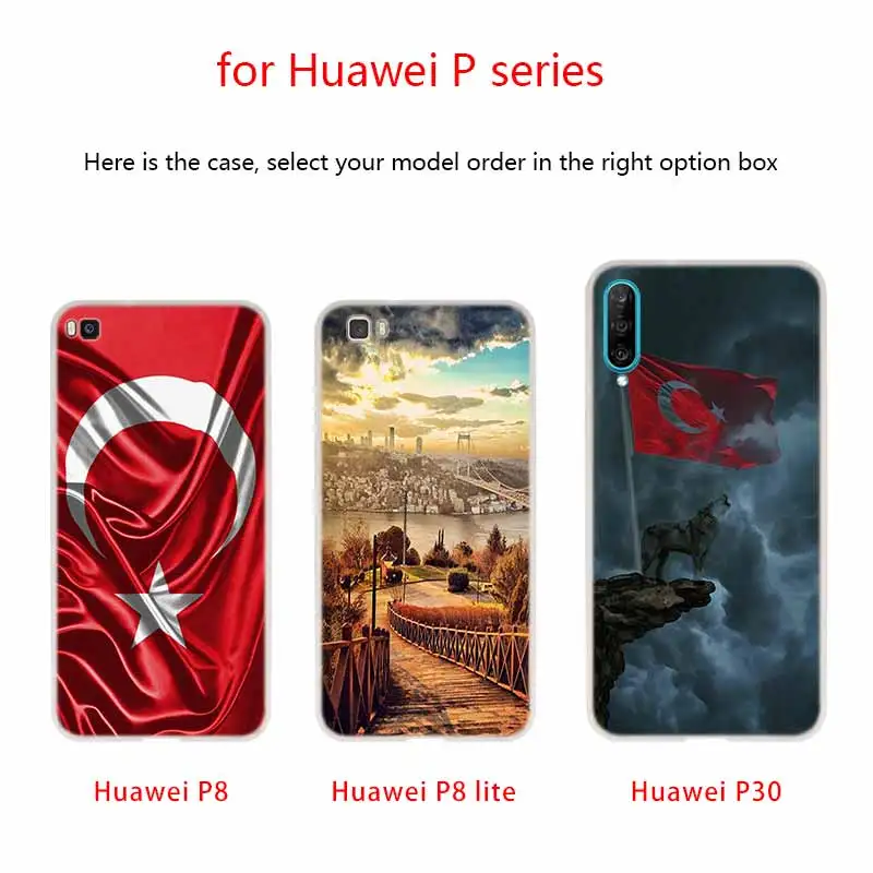 Красивый чехол MLLSE в турецком стиле силиконовый мягкий из ТПУ для Huawei P30 P20 Pro P10 P9 P8