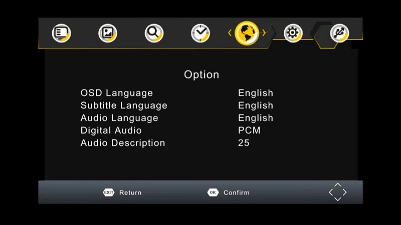 Vmade DVB T2 ресивера DVB-T2 tv box HD 1080P MPEG-2/4 H.264 Поддержка HDMI Декодер каналов кабельного телевидения DVB T2 ТВ тюнер