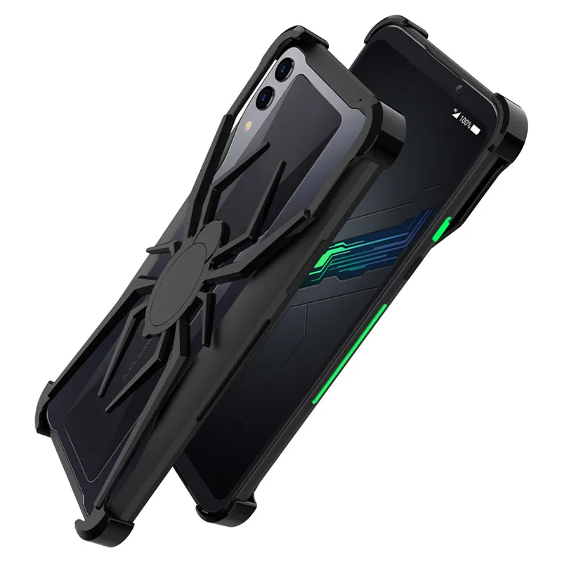 R-just Spide чехол для Black Shark 2 металлическая защита от падения противоударный поглощающий тонкий бампер для black shark 2
