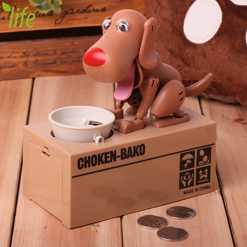 Копилка Doggy Canine Роботизированная копилка для монет денег Choken Bako копилка|money bank|piggy