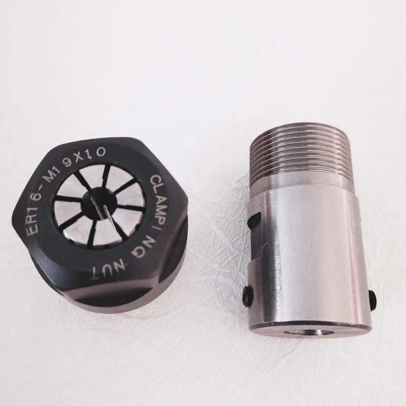 Шпиндельный зажим двигателя C20 ER16 32L 6 мм + 1 шт. ER16Chuck 10 Цанга шт.|c20 er16|collet er16er16 collet |