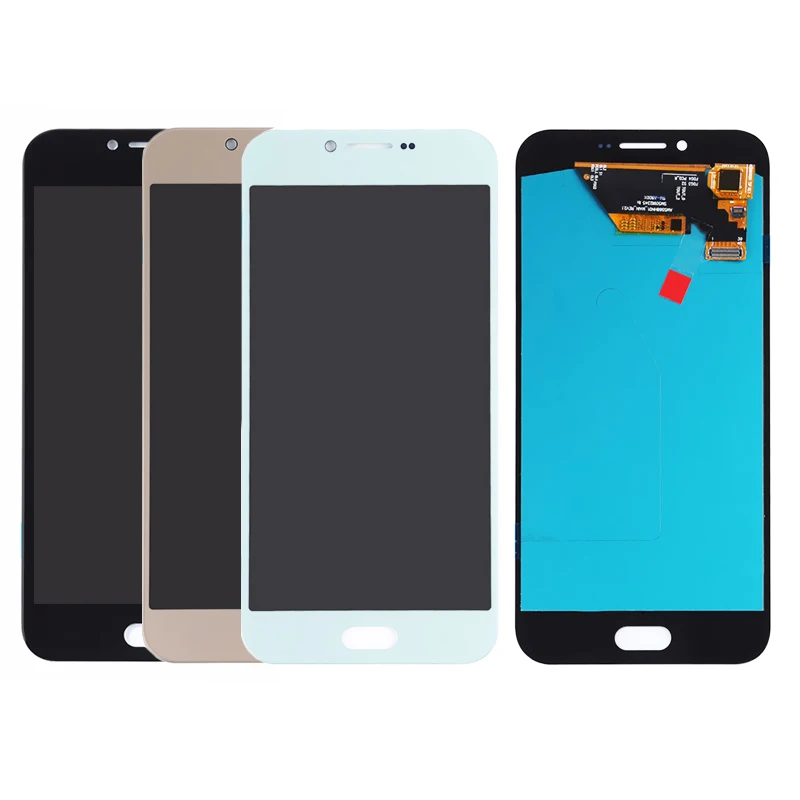 Супер AMOLED A810 LCDs для Samsung Galaxy A8 2016 A810F/ds A810YZ ЖК-дисплей сенсорный экран дигитайзер Duos