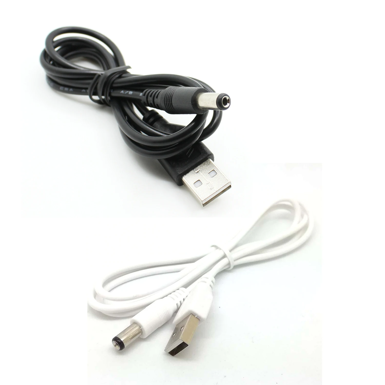 

PC Laptop USB Male to 5V DC 5.5mm x 2.1mm Barrel Connector Power Cable Cord new