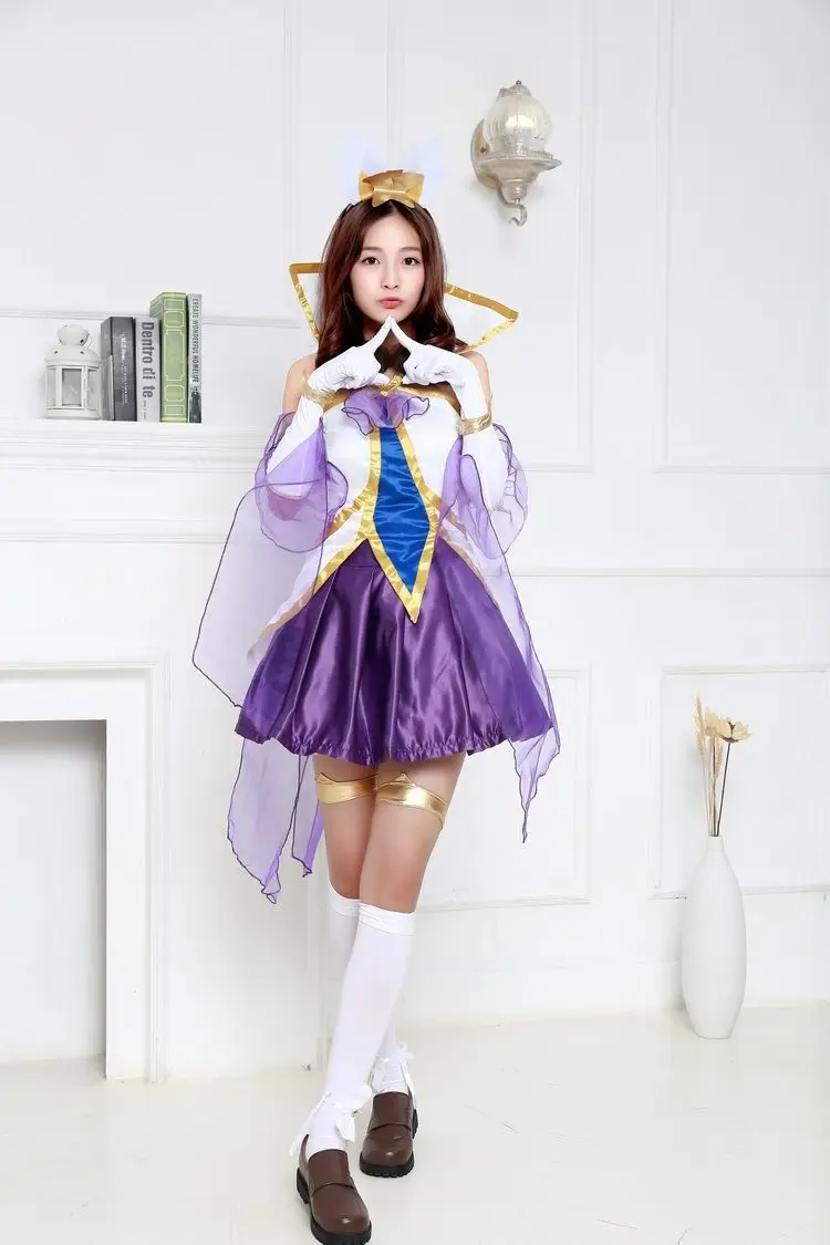 Женский костюм для косплея Лига новых легенд|cosplay costume|halloween cosplayparty costume |