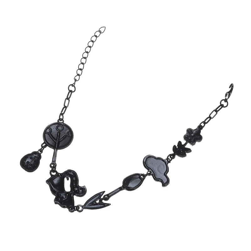 Yhpup индивидуальный французский бренд милый браслет с эмалью белка цветы шелухи