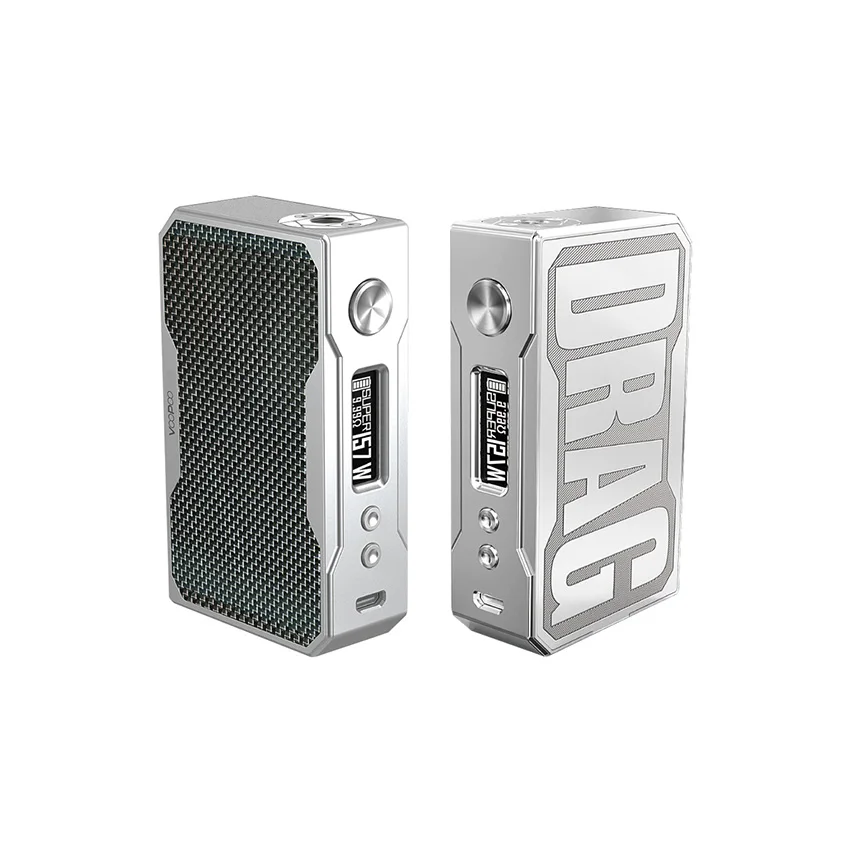 Оригинальный voopoo перетащите 157 Вт TC поле mod 0.025 s быстро стрельбы 18650 Батарея