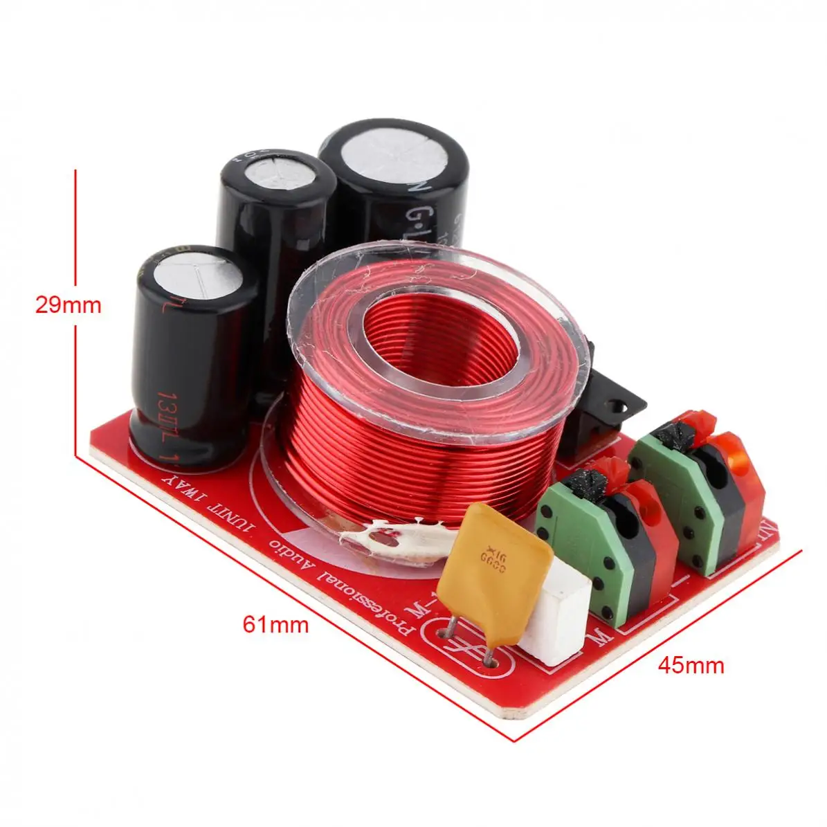 Профессиональный автомобильный динамик с регулируемой частотой 80 Вт средний тон