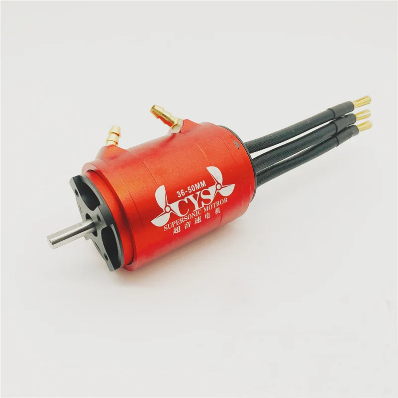 1 шт. DIY RC лодки Аксессуары 3660 3500KV бесщеточный двигатель с водяным охлаждением