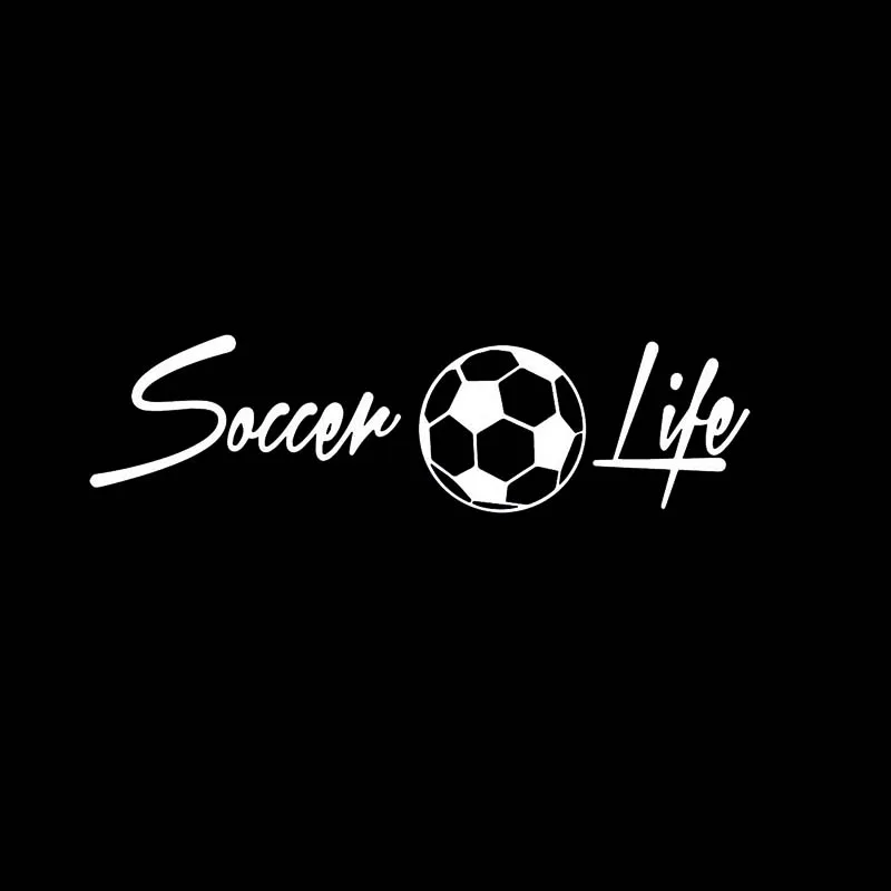 Soccer Life Family Sticker Decal Notebook Car Laptop Fashion Personality Vinyl Decals | Автомобили и мотоциклы