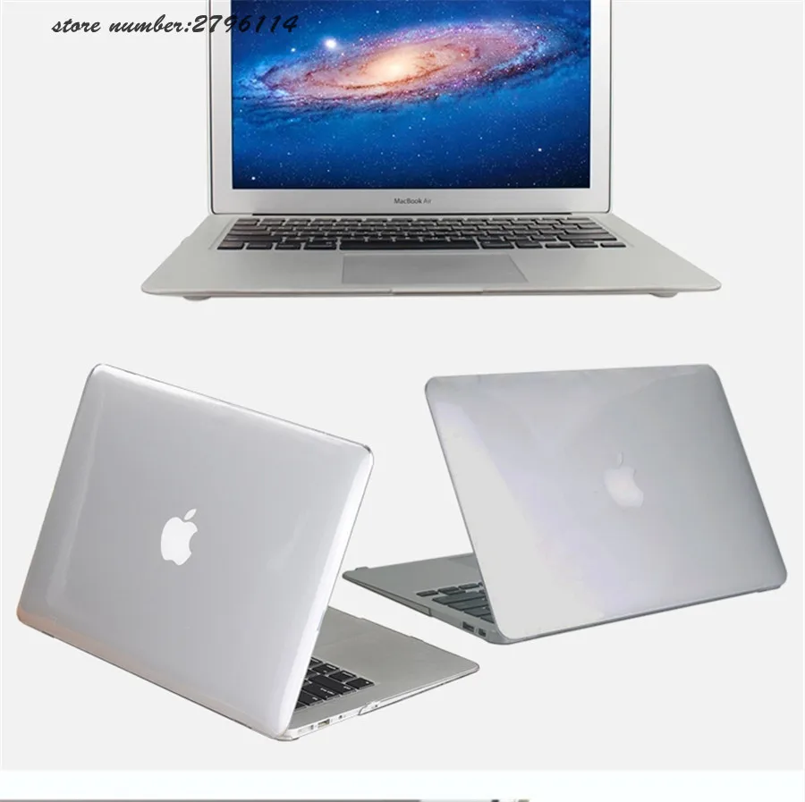Кристально чистый жесткий чехол для MacBook Pro Air 11, 12, 13, 15 дюймов(модель: A1278, версия раннего 2012/2011/2010/2009/2008