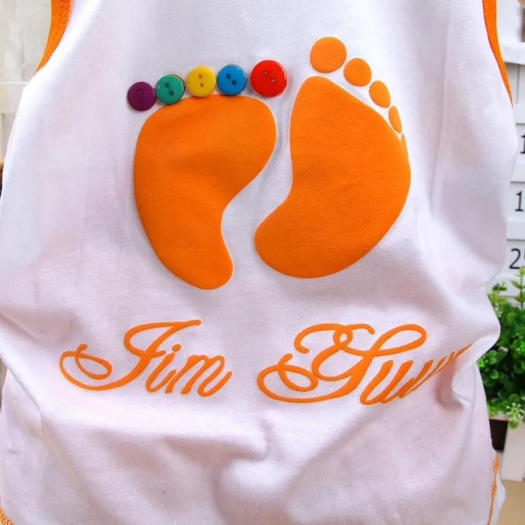 Комплект детской одежды повседневные Костюмы для мальчиков и девочек летний