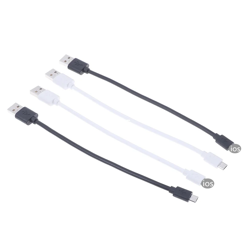 Короткий кабель Micro USB/для Iphone 20 см для быстрой зарядки и передачи данных |