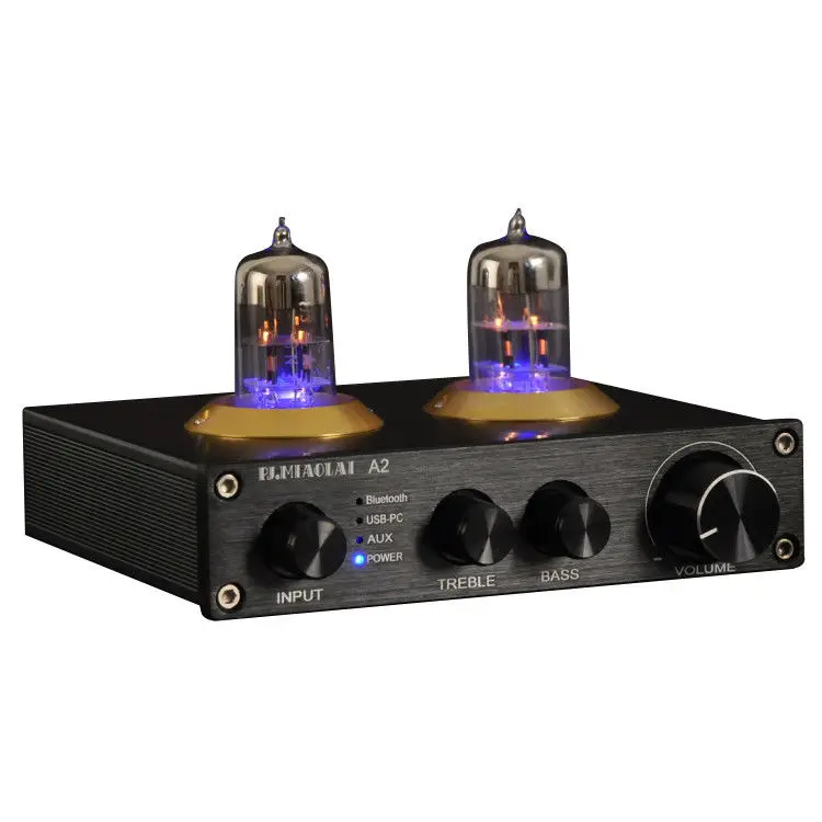Предусилитель DIYERZONE Tube 6N3 Bluetooth 5 0 Tone HiFi USB предусилитель (звуковая карта)