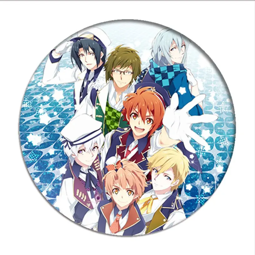 Японская игра Idolish7 Косплей значки IZUMI IORI брошь булавки NIKAIDO YAMATO Иконка MITSUKI