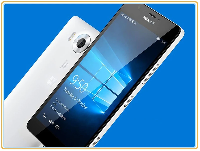 Разблокированный мобильный телефон microsoft Lumia 950, Windows 10, 4G LTE, GSM, 5,2 Дюймов, 20 МП, wifi, gps, Hexa Core, 3 Гб ram, 32 ГБ rom