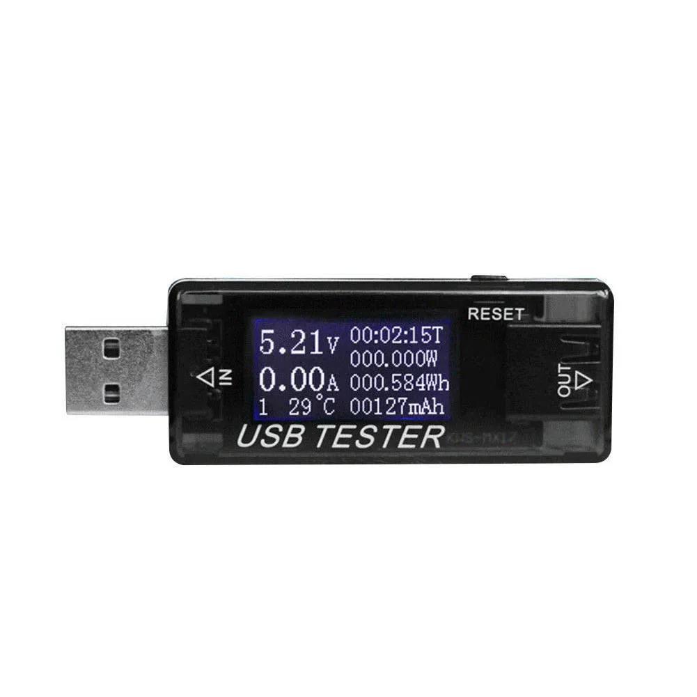 8 в 1 Многофункциональный USB детектор Вольтметр Амперметр мощность тестер