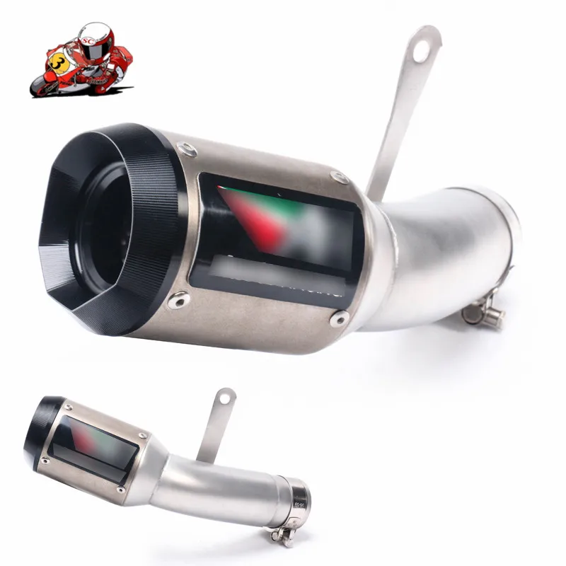 Полная выхлопная система мотоцикла Slip on для BMW 2015 2016 S1000RR S1000R труба