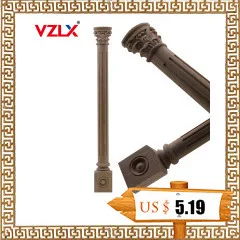 VZLX квадратная деревянная аппликация наклейки с резьбой угловой Onlay Неокрашенная мебель для винтажного домашнего декора двери шкафа украшения дома