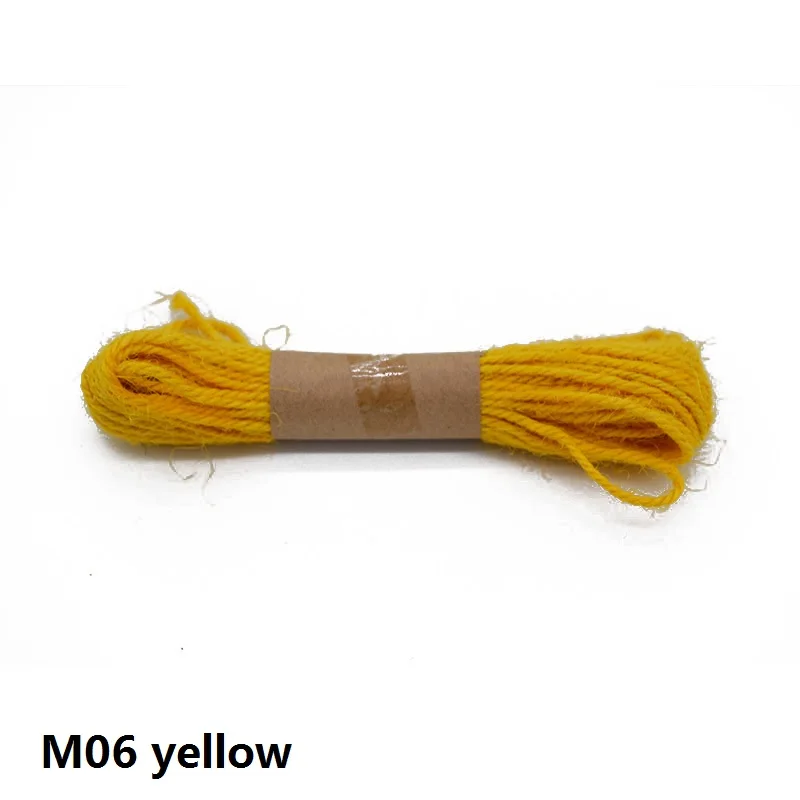 10m Solid Color Paper Rope Twine String DIY Handmade Accessory Crafts Kindergarten Gift Box Packing Wedding Ribbons Decor - Цвет: M06