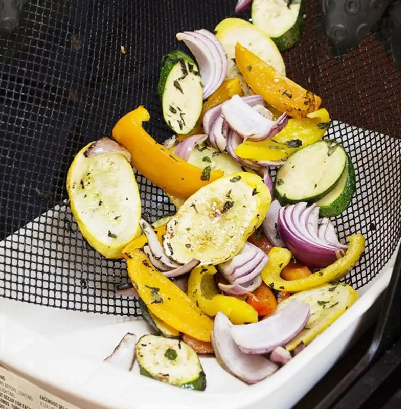 Сетчатый коврик для барбекю и гриля антипригарный сетчатый чехол гриля|cooking