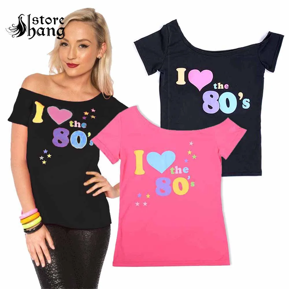 Женская футболка в стиле ретро 80 х годов костюм для дискотеки 1920 модная женская